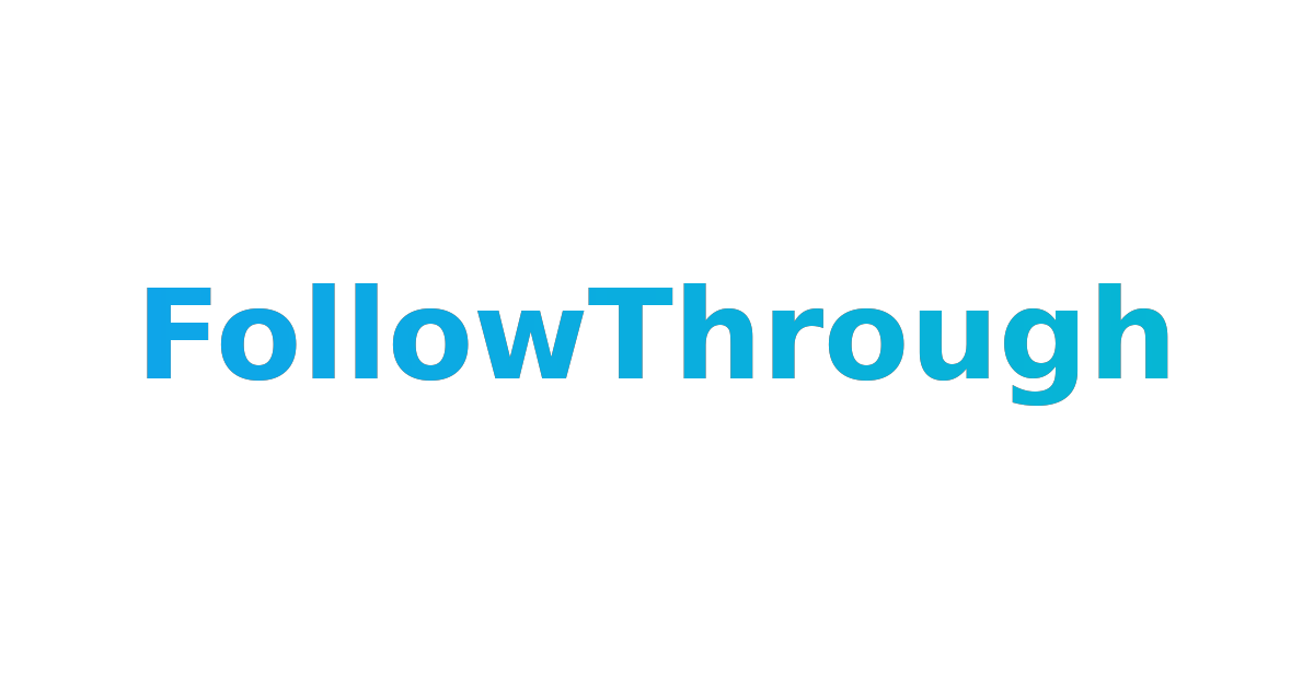 FollowThrough product preview